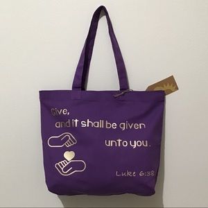 Spiritual Canvas Tote Bag